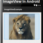 Android 图像视图 ImageView 示例教程