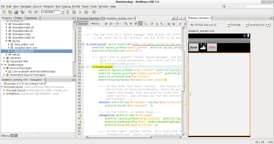 NetBEans IDE 安卓